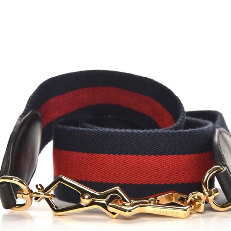 gucci strap for mailman's knapsack red blue|Gucci Bag Straps Blue .